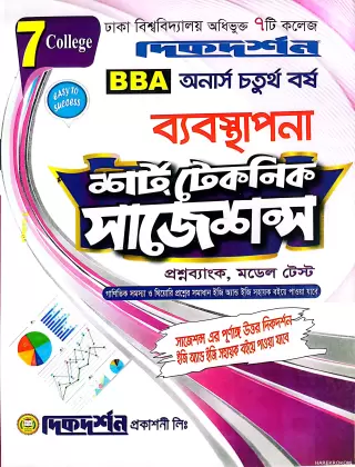 ৭ কলেজ বিবিএ  ব্যবস্থাপনা অনার্স ৪র্থ বর্ষ শর্ট টেকনিক সাজেশণ্স  ( প্রশ্নব্যাংক,মডেল টেস্ট)